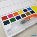 Watercolor Travel Set - 12 Colors - Giorgione. 