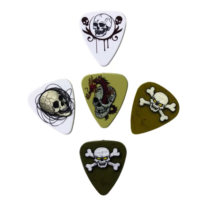GROVER%20ALLMAN%20Guitar%20picks%20%20SKULLZ(4picks)%20-%20Image%203