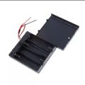 AA Battery Holder 4 Slot with Cover and On/Off Switch. 