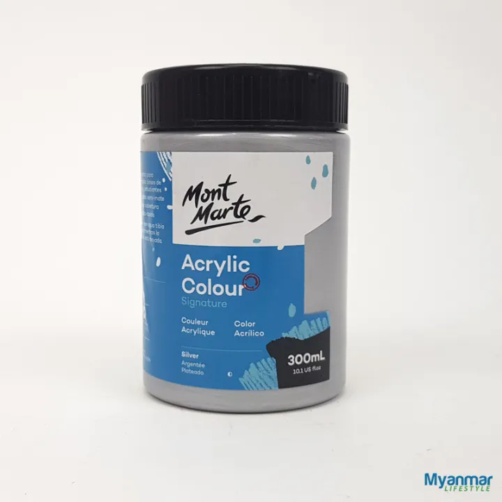Silver%20%E2%80%93%20300ml%20%E2%80%93%20Acrylic%20Paint%20%E2%80%93%20Mont%20Marte%20-%20Image%205