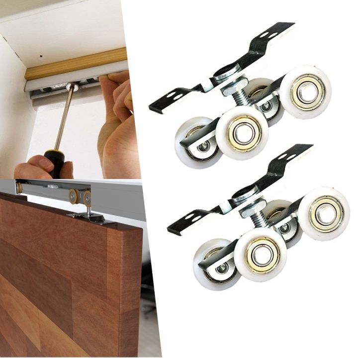Sliding Door Roller Track Wheels - 2Pcs