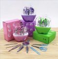 Apple nail clippers 8 pcs of carbon steel nail clippers set. 