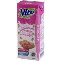 Vito Strawberry Soy Milk- 180ml. 