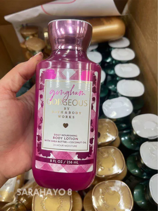 (Preorder)Bath%20&%20Body%20Works%20Gingham%20Gorgeous%20Daily%20Nourishing%20Body%20Lotion%20236ml.%20Genuine%20-%20Image%205