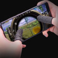 EsoGoal 2PCS Games Finger Set Sweat Proof Gaming Gloves Breathable Mobile Finger Sleeve Touch Screen Game Controller Finger Cover  for Mobile Phone Games. 