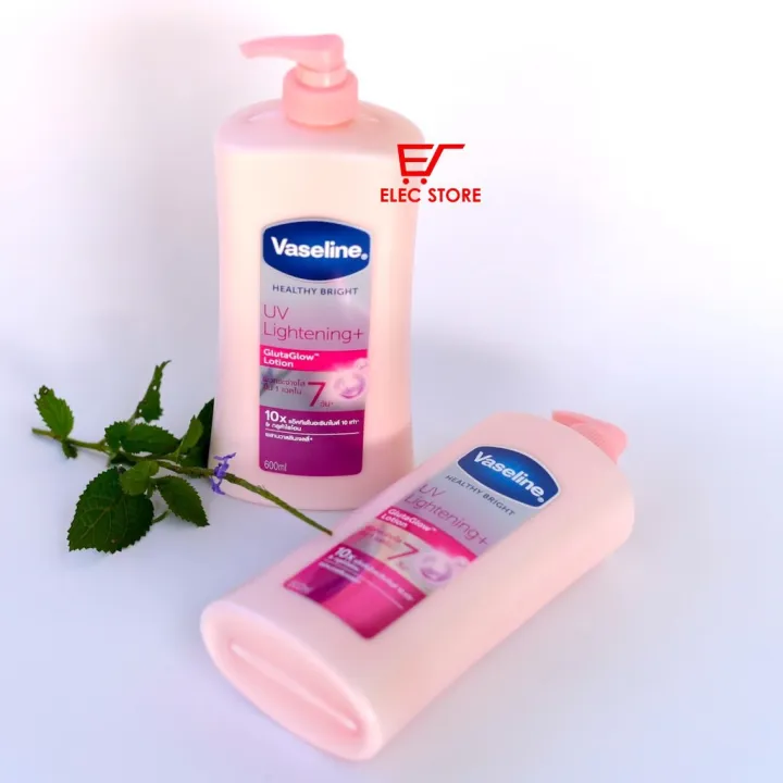 Vaseline%20Healthy%20Bright%20UV%20lightening%20+%20Gluta%20Glow%20Lotion%2010x%20500ml/490ml%20-%20Image%205