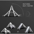 Multifunction Foldable Multi Angle Gadget Stand (for Laptop, Tablet or Mobile) Holder LT-X02. 