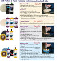 (Preorder) 3M™ Perfect-It™ Fast Cut Plus Extreme 51815, 1 kg, Fast Cut Compound, Car Polish, Green Cap, 1 kg/865 ml. + 3M™ Wool Compounding Pad 05704, White Wool Polishing Pad, 8-inch Coarse, Double-Sided. 