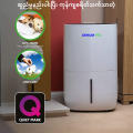 DEHUM PRO | Dehumidifier with Air Purification  20L/Day, 280W , Up to 400sqft, HEPA Filter & Ionizer. 