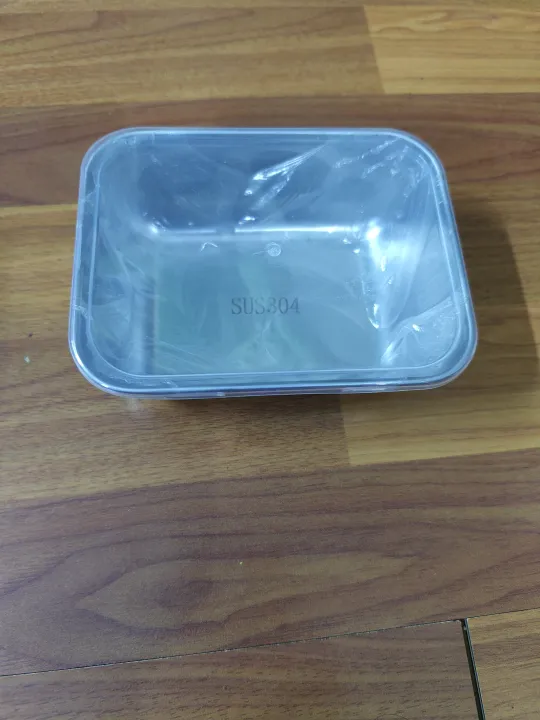 Clover%201pcs%20Food%20Container%20Stainless%20Steel%20Side%20Dish%20with%20Lid%20Stable%20Placement%20Curved%20Edge%20Design%20-%20Image%205