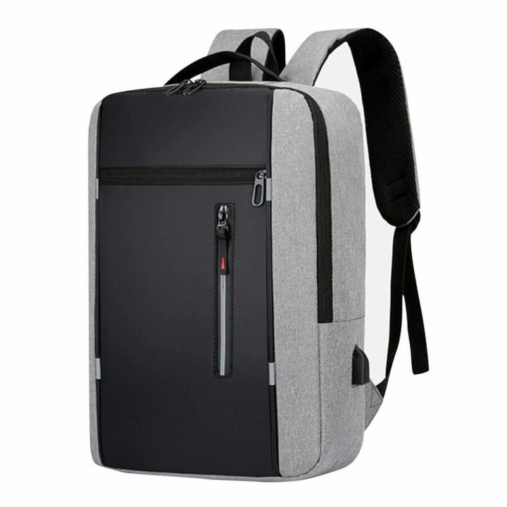 Men's%20Stylish%20Backpack%20USB%20Charging%20School%20Backpack%2015.6%20Inch%20Laptop%20Backpack%20Male%20Book%20Backpack%20Waterproof%20BackPack%20-%20Image%202