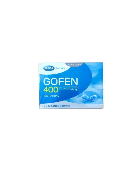 Gofen%20400%20fast%20acting%20clear%20capsule%20(Ibuprofen%20400mg)%20-%20Image%202