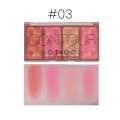 O.TWO.O 4 Color Contour Grooming Powder Palette (#01). 
