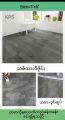Self-adhesive PVC floor sticker(PVCပတ်ကေးကြမ်းခင်းပြား). 