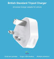 Apple 3 PIN USB to Power Wall Charger Adapter For iPhone, iPad Mini, iPod. 