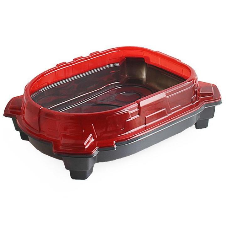 Red%20Beyblade%20Stadium%20Arena%20Plate%20Battle%20Station%20with%20Blister%20Hood%20for%20Gyro%20-%20Image%203