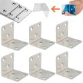 Corner Bracket for Wood and Metal 40MM 1.5inch - 6pcs. 