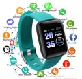 116 PLUS Smart bracelet Smart Watch Color screen Waterproof heart rate Blood pressure monitoring Wireless Bluetooth exercise meter watch. 