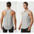[Kiwis] Gym tank top, men's workout tank top, body building shirt, men's singlet sleeveless plain t-shirt. 
