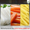 (Preorder) SGE stick vegetable slicer, VS-STICK model, automatic system, can be used continuously, can cut quickly, the blade cutter head is available in 3 sizes,. 