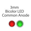 3mm Bicolor LED(Red, Green) x 1pcs - CE Store. 