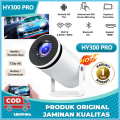 (Preorder)Lowest price in✨ ✨ HY300 Pro 1080P 4K projector Mini projector Android 12.0 5G WIFI Bluetooth Supports screen mirroring Connect to mobile phones. 