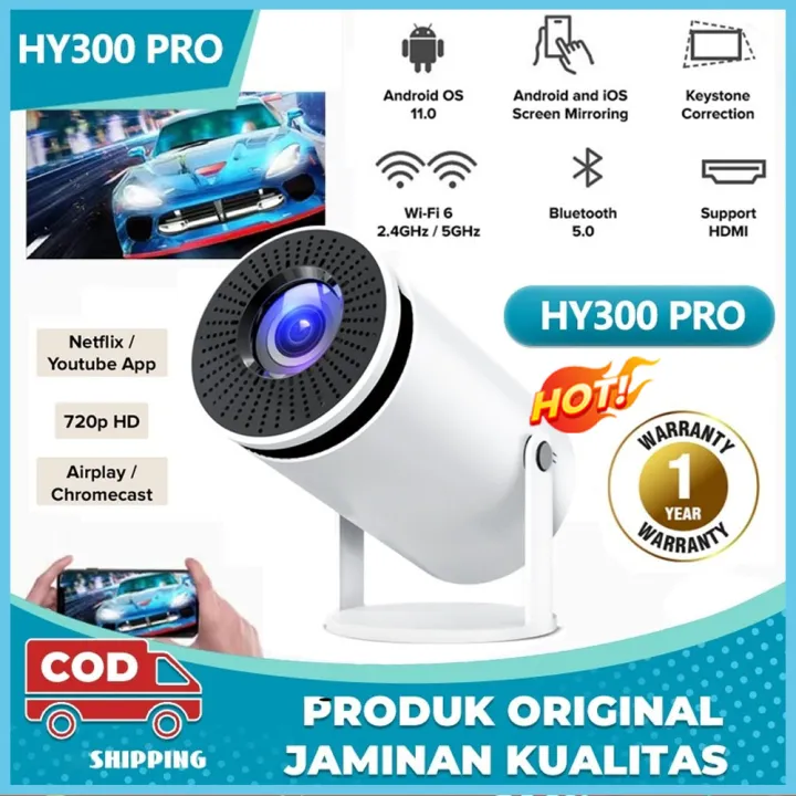 (Preorder)Lowest%20price%20in%E2%9C%A8%20%E2%9C%A8%20HY300%20Pro%201080P%204K%20projector%20Mini%20projector%20Android%2012.0%205G%20WIFI%20Bluetooth%20Supports%20screen%20mirroring%20Connect%20to%20mobile%20phones%20-%20Image%202
