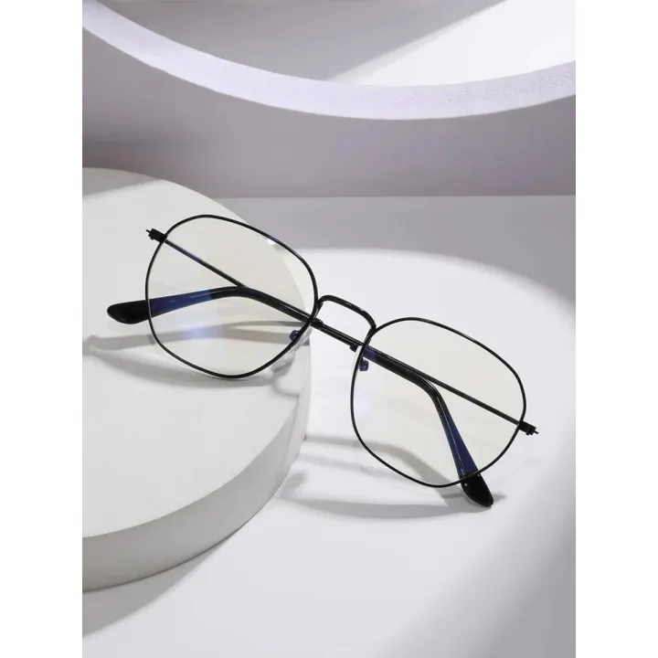 Blue Light Blocking Glasses Retro Round Game Glasses  Frame for Women Men, Anti Eye Eye Strain Reading Gaming Glasses