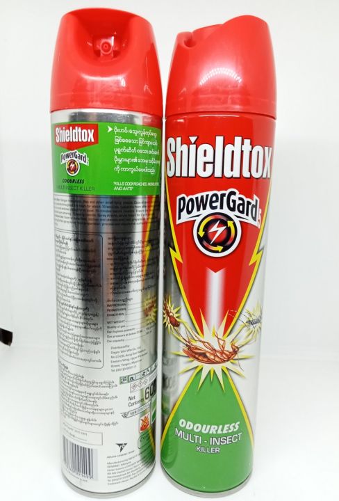Shieldtox Silver Power Gard flying insect Insecticide Spray 600ml ...