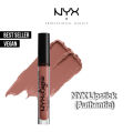 NYX Lipstick Matte Type (grey-brown). 