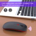 2.4GHz USB Wireless Bluetooth Optical Mouse Mice. 