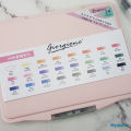 Solid Watercolor Set - 24 Colors - Giorgione. 