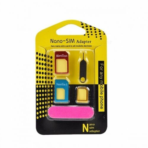 SIM Card Adapter 4-in-1 Nano & Micro SIM Card Adapter | Shop.com.mm