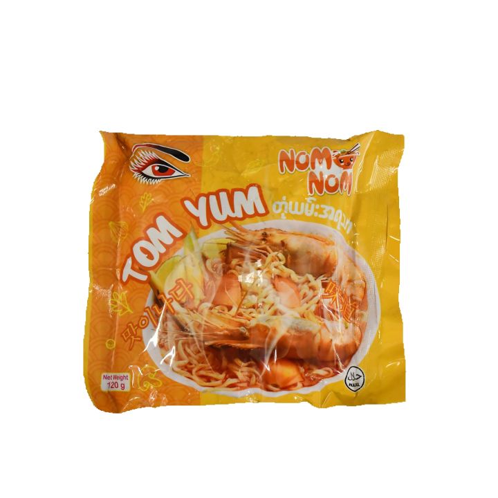 Nom Nom Tom Yum Flavor Instant Noodle 120g