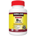 Kirkland Signature- B12 5000mcg Cherry Flavor (300 Quick Dissolve Tabs). 