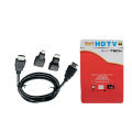 HDMI cable three-in-one mini hdmi adapter micro hdmi adapter 3IN1 high-definition Full HD HDMI cable. 