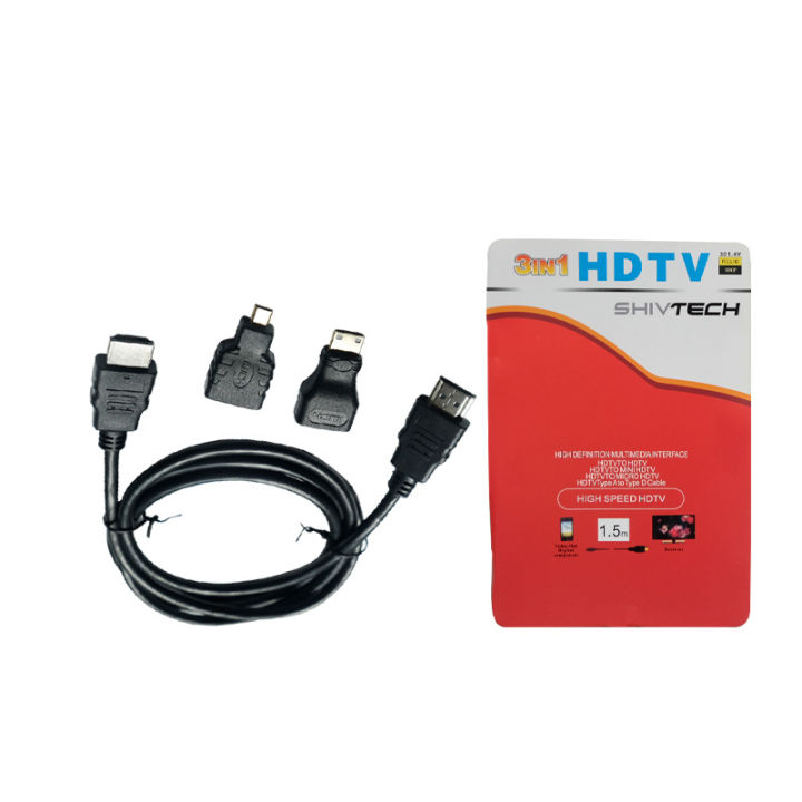 HDMI%20cable%20three-in-one%20mini%20hdmi%20adapter%20micro%20hdmi%20adapter%203IN1%20high-definition%20Full%20HD%20HDMI%20cable%20-%20Image%204