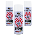 Bosny Spray Paint No.40 White Acrylic Automotive Finishes. 