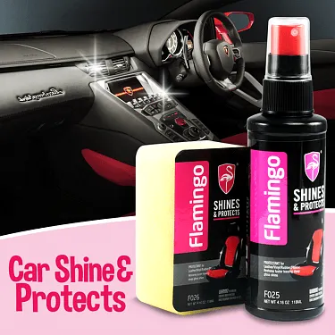 Flamingo%20Shines%20and%20Protect%20Protectants%20(295%20ml)%20Leather%20Plastic%20Polish%20Restorer%20(Clean%20&%20Shine)%20-%20Image%203