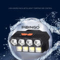 Eight lights high capacity rechargeable strong headlight. 