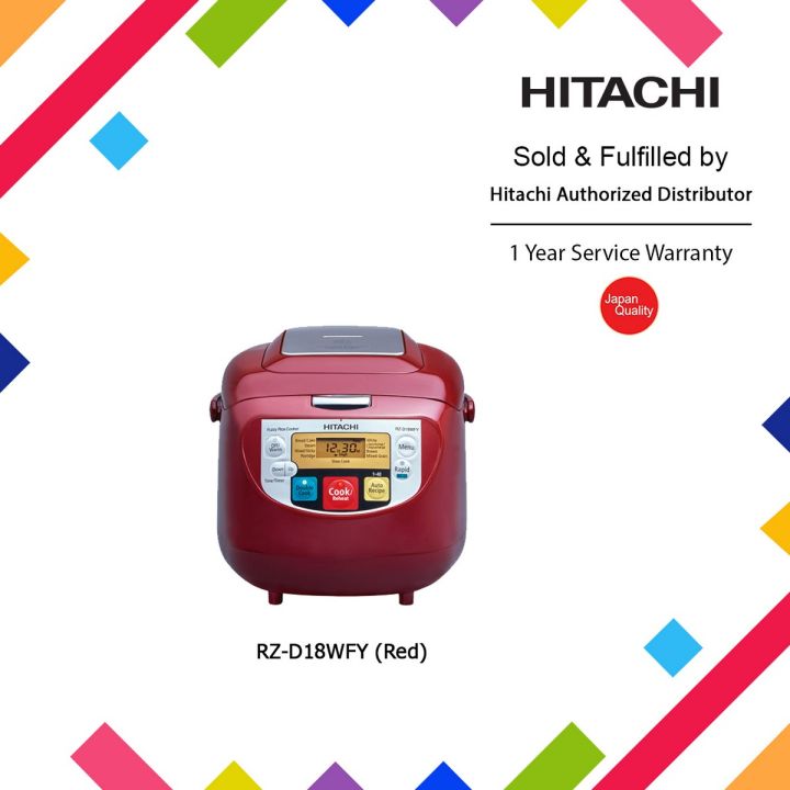 HITACHI IH Rice Cooker RZ-WS4Y(R) 赤 HITACHI IH Rice Cooker RZ