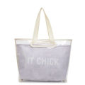 (Preorder)Fashion PVC shoulder bag, clear lens, glasses, summer, printing letters. 