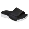 (Preorder)  Skechers Men's Watershed Sandals - 229033-BKW Contoured Goga Mat Footbed, Machine Washable, Vegan, Ultra Light Cushioning. 