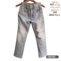 ကလေး ချည်သား Jean ဘောင်းဘီရှည်  used အသန့် Jean Long pant for baby unix 4-5 years preloved. 
