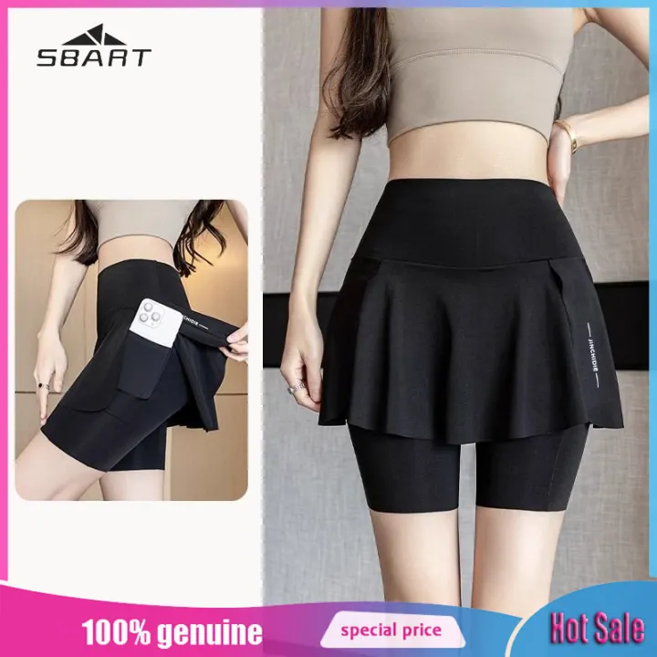 (Preorder)%20SBART%20Fireproof%20Yoga%20Pants%20for%20Walking%20with%20Pockets,%20Women's%20Quick-Drying%20Ice%20Silk%20Sports%20Skirt%20and%20Running%20Fitness%20Skirt%20-%20Image%206