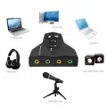 7.1 external independent USB sound card for the game users to bring a new experience.The virtual USB 7.1 channel sound adapter. 