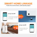 Tuya smart home WiFi temperature and humidity meter sensor. 
