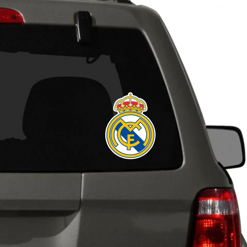 Fahrzeug-Sticker Stier Flagge - 10 cm groß - Aufkleber für Auto
