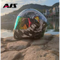 (Preorder) Full helmet, new model, men's, anti-fog, HD, anti-glare, motorcycle helmet, cool, safe, sun protection, vintage, adults, beautiful. ဆိုင်ကယ်ဦးထုပ်. 