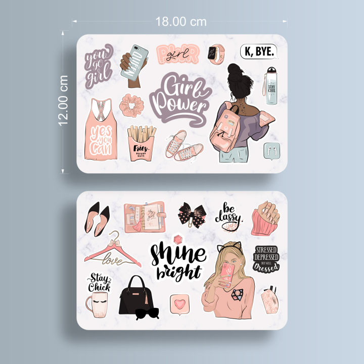 Girl%20Power%20Sticker%20Sheet%20-%202%20Stickers%20Sheet%20%20Kiss%20Cut%20Stickers%20for%20Planners%20%20Journals%20and%20Scrapbooking%20%20Laptop%20Sticker%20%20Car%20Sticker%20%20Phone%20Sticker%20%20Waterbottle%20Sticker%20%20Wall%20Sticker%20%20Waterproof%20Sticker%20-%20Image%205